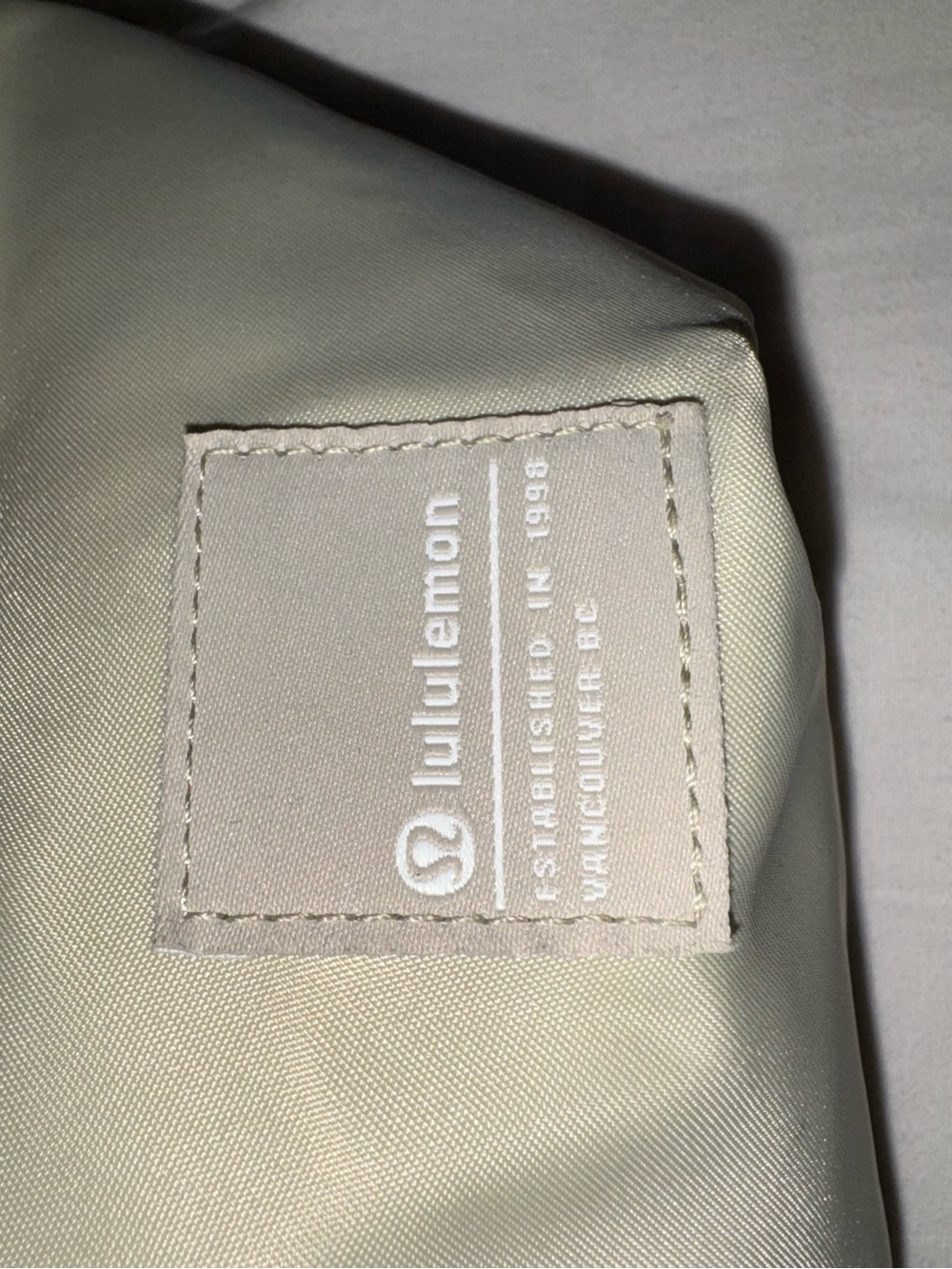 Gray Lululemon Bag